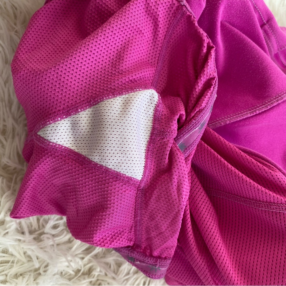 ATHLETA Pink Skort Built in shorts Athletic skirt tennis golf size large - Picture 11 of 13